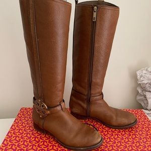 Tory Burch Amanda Riding Boot - Almond
